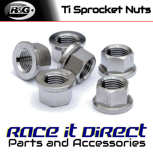 Titanium sprocket nuts for - nuts,