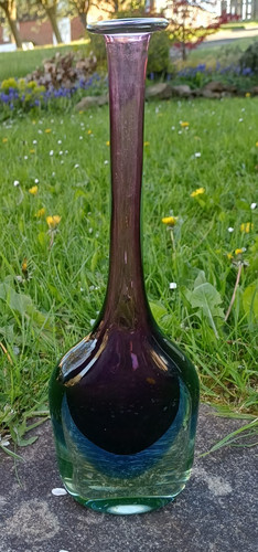 Murano glass large bottle stem - large,