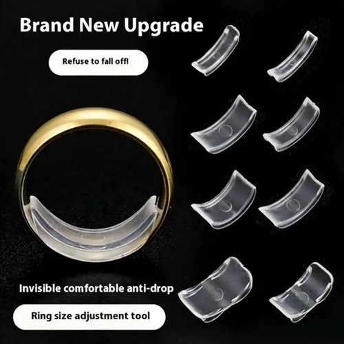 8pcs silicone ring size - ring,