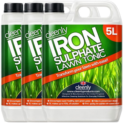 Cleenly iron sulphate lawn - cleenly,