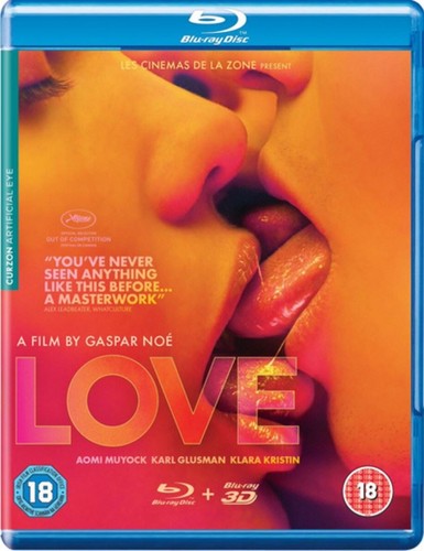 Love blu ray 3d - love, blu-ray