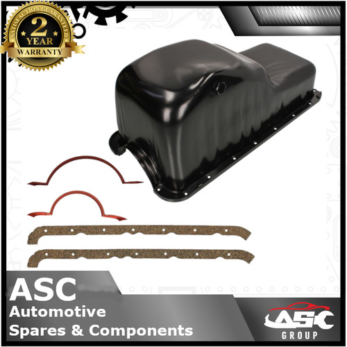 Engine oil pan sump gaskets - engine, w/gaskets