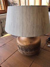 Myakka Hand-Carved Wood Lamp