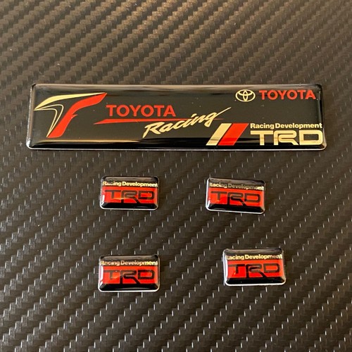 Trd badge stickers jdm - trd,