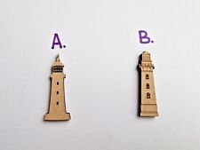 Lighthouse Shaped Laser cut