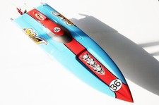 DTRC E36 Sword 🟦 Over 75 km/h High Speed Fiberglass RC Boat Brushless Motor