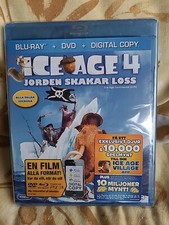 ICE AGE 4 CONTINENTAL DRIFT   BRAND NEW SEALED BLU RAY+DVD  NORDIC IMPORT