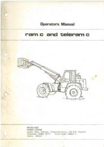 Matbro telehandler ram - matbro, &