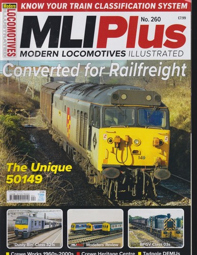 Modern locomotives illustrated - modern,