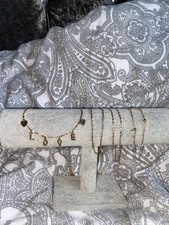 Gold & Silver necklace set