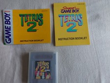 Gameboy - Tetris 2, with both booklets, tested and working