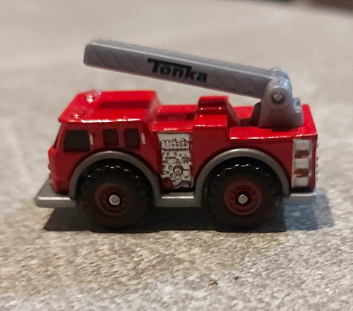 Tonka diecast fire truck - diecast,