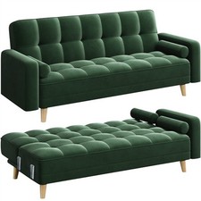 Modern Velvet Sofa Bed 3
