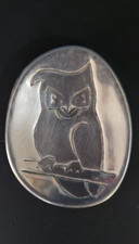 OWL CARL HOSELTON Vintage Oval
