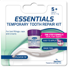 DenTek Temporary Dental Cement Tooth Filling Lost, Fillings Repair & Loose Caps