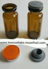 1800 x 10ml AMBER  glass Amber