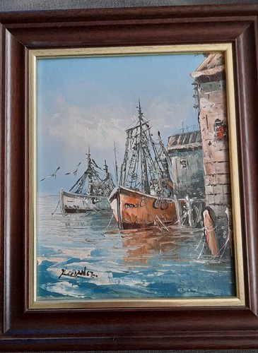 Signed florenot oil canvass - florenot,