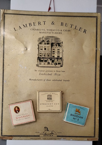 Vintage lambert and butler - lambert,
