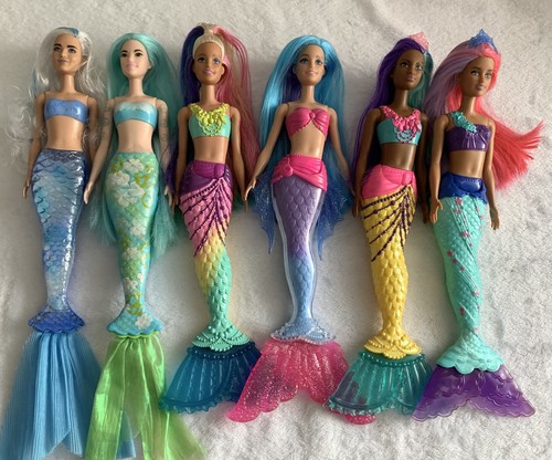 Barbie mermaid dolls - 6,