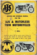 AJS G9 G11 G12 & MATCHLESS 20 30 31 (INCL CS CSR) 1955-65 OWNERS REPAIR HANDBOOK