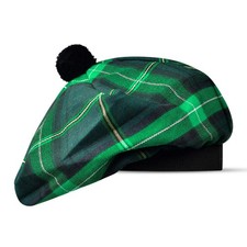 Scottish Tartan Caps Tam o