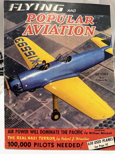 1940 october flying popular - october,