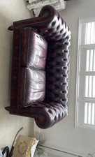Chesterfield Oxblood Leather