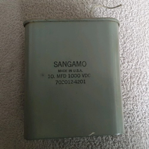 Sangamo oil filled can - sangamo,