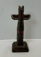 BOMA  Totem Pole Hand Painted