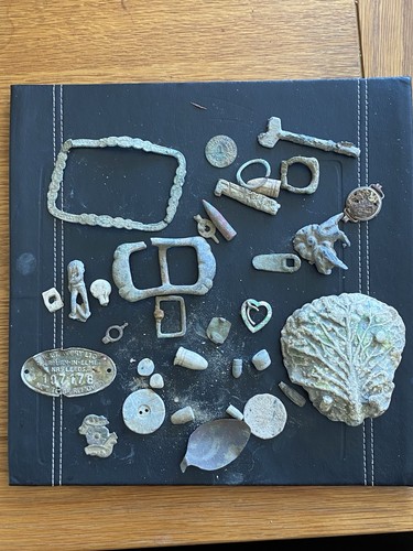 Metal detecting finds job lot - metal,