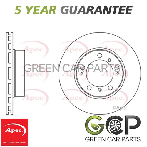 Apec front brake disc fits - apec,