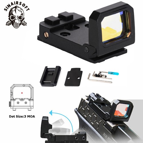 Tactical flip red dot - up,