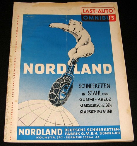 Trucking bus 1953 12 german - trucking,