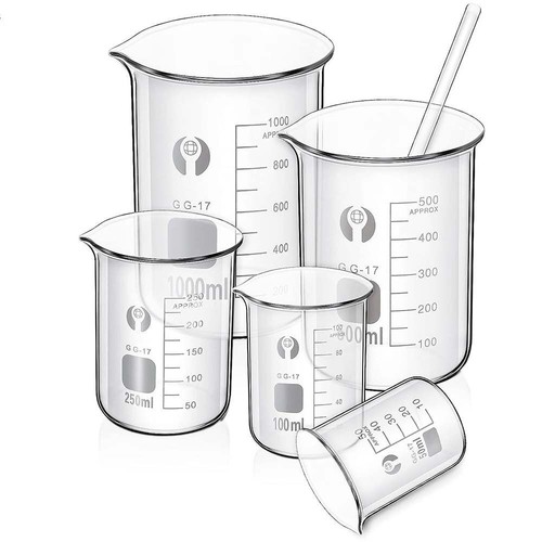 1pc low form glass - glass, beaker