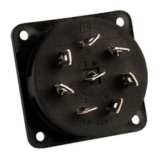 Bulgin 8 Pole Chassis Socket