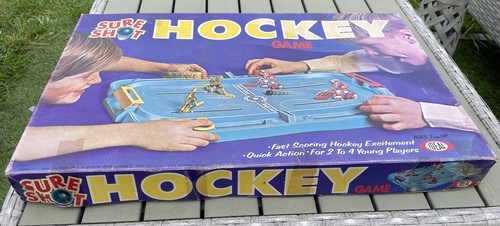 Vintage sure shot hockey game - sure,