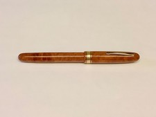 Omas fountain pen AM87 Briarwood with Wooden case.