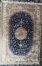 Authentic  Silk Rug 4'2"x6'