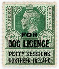 (I.B) George V Revenue : Dog