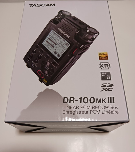 Tascam 100mk3 stereo linear - dr-100mk3,