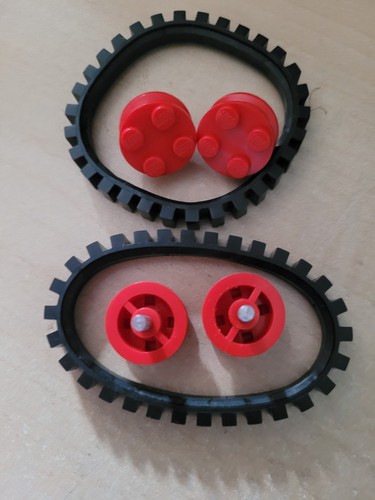 Lego rubber crawler chains - lego,