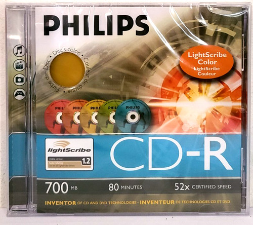 Philips lightscribe yellow 2 - lightscribe, 1.2