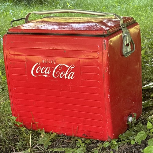 Vintage coca cola - cola, cooler