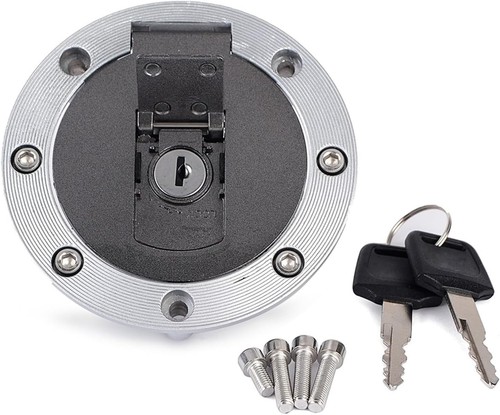 Locking motorcycle fuel tank - motorcycle,