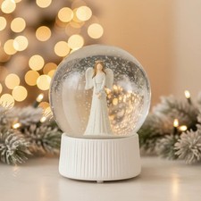 Beautiful Medium Sized Angel Snow Globe