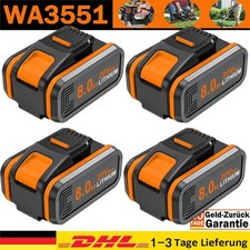 8.0Ah For Worx 20V Li-Ion