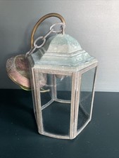 Stunning Aged Ceiling Light Fitting - PAT Tested and Working