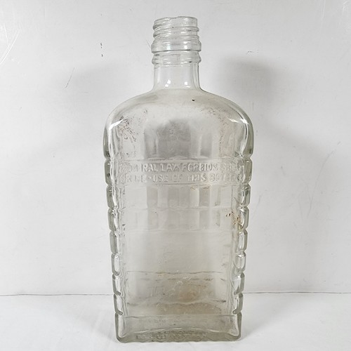 Vintage whiskey square glass - vintage,