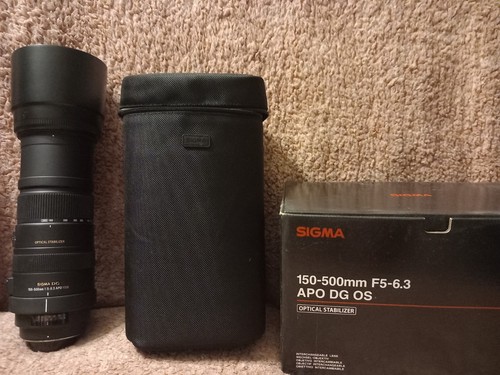 Sigma 150 500mm - sigma, 150-500mm