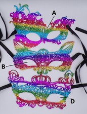 Venetian Carnival  Masquerade Prom Halloween Carnival Mask Ball - Masks
